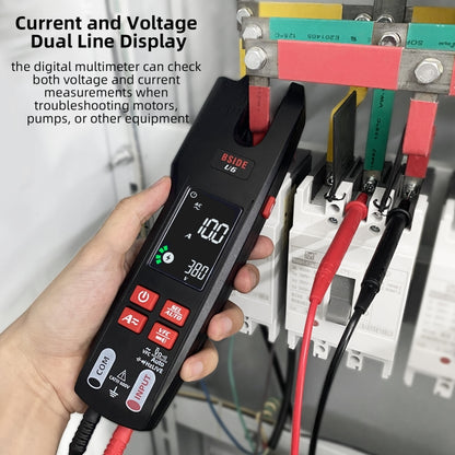 BSIDE U6 AC/DC Clamp-on Infrared Temperature Measurement Multimeter - Digital Multimeter by BSIDE | Online Shopping South Africa | PMC Jewellery | Buy Now Pay Later Mobicred