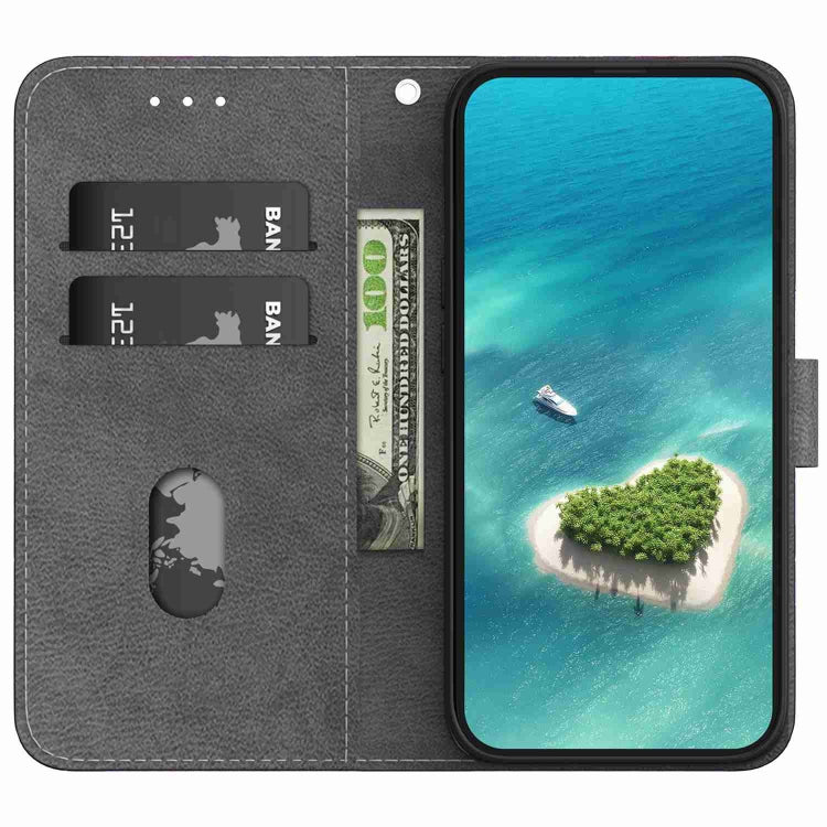 For OPPO A57 5G / A57s 4G Crystal Texture Colored Drawing Leather Phone Case(Cherry Blossoms) - free shipping - PMC TechLife - Order now!