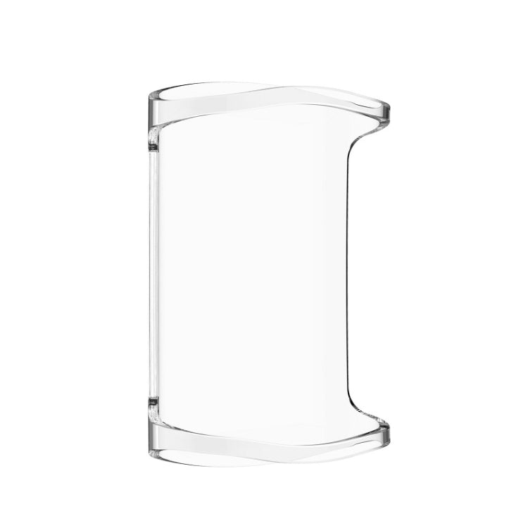 For Fitbit Charge 6 / 5 Full Coverage TPU Electroplated Watch Protective Case(Transparent White) - Watch Cases by PMC TechLife | Online Shopping South Africa | PMC TechLife