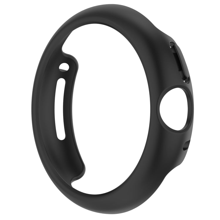 For Google Pixel Watch 2 Half Pack Hollow PC Watch Protective Case(Black) - Watch Cases by PMC TechLife | Online Shopping South Africa | PMC TechLife
