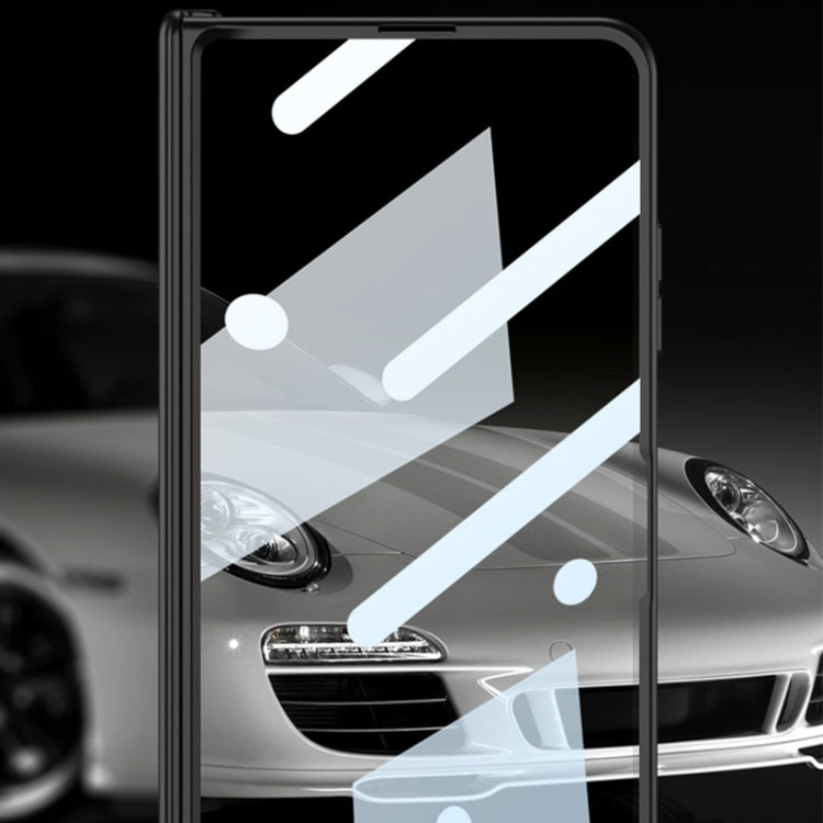 For Honor Magic V2 GKK Integrated Magnetic Folding Hinge All-inclusive Phone Case(Black) - Honor Cases by GKK | Online Shopping South Africa | PMC TechLife | Buy Now Pay Later Mobicred