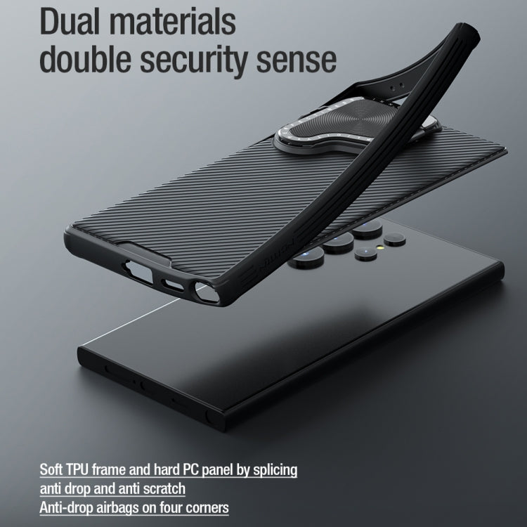 For Samsung Galaxy S24 Ultra 5G NILLKIN CamShield Prop PC Phone Case(Black) - free shipping - PMC TechLife - Order now!