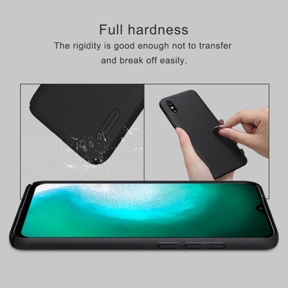 For Xiaomi Redmi 9A NILLKIN Frosted Concave-convex Texture PC Protective Case(Black) - Xiaomi Cases by NILLKIN | Online Shopping South Africa | PMC Jewellery