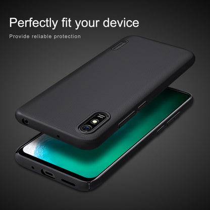 For Xiaomi Redmi 9A NILLKIN Frosted Concave-convex Texture PC Protective Case(Black) - Xiaomi Cases by NILLKIN | Online Shopping South Africa | PMC Jewellery