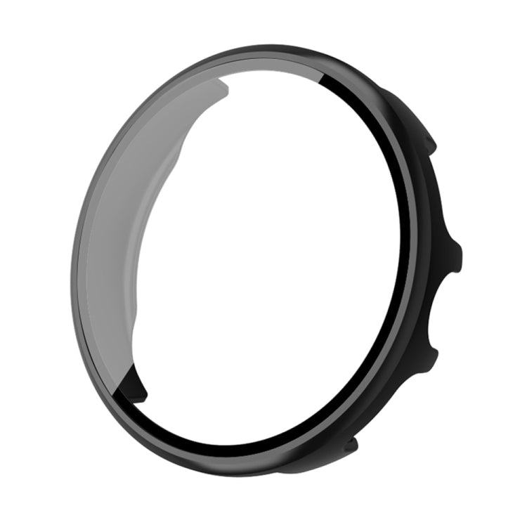 For Aigo GTV2 PC + Tempered Film Integrated Watch Protective Case(Black) - Watch Case by PMC TechLife | Online Shopping South Africa | PMC TechLife