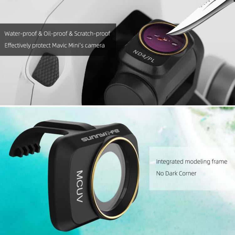 Sunnylife MM-FI9258 For DJI Mavic Mini / Mini 2 6 In 1 Drone MCUV+CPL+ND4+ND8+ND16+ND32 Lens Filter - free shipping - PMC TechLife - Order now!