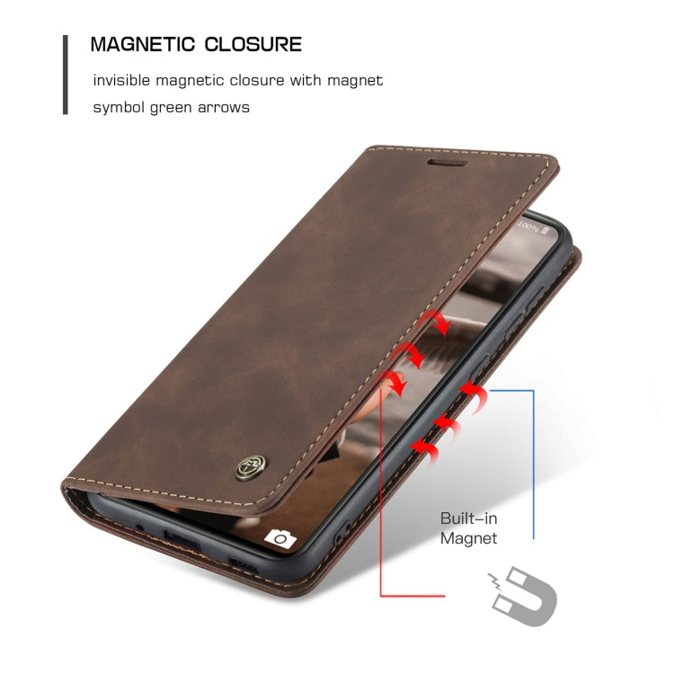 For Samsung Galaxy S20 FE CaseMe 013 Multifunctional Horizontal Flip Leather Case with Holder & Card Slot & Wallet(Coffee) - Galaxy S20 FE Cases by CaseMe | Online Shopping South Africa | PMC Jewellery | Buy Now Pay Later Mobicred