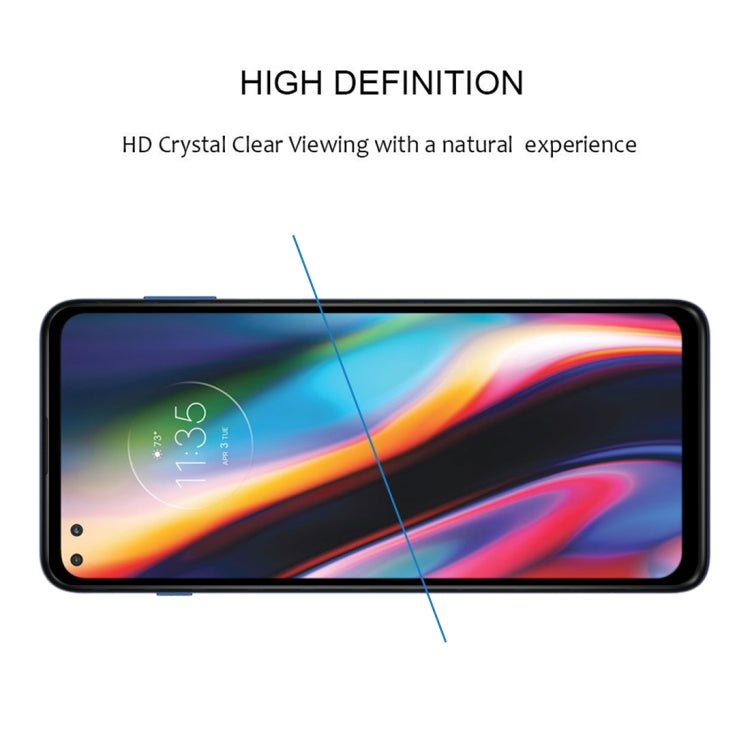 For Motorola Moto G 5G Plus Full Glue Full Screen Tempered Glass Film - Motorola Tempered Glass by PMC Jewellery | Online Shopping South Africa | PMC Jewellery