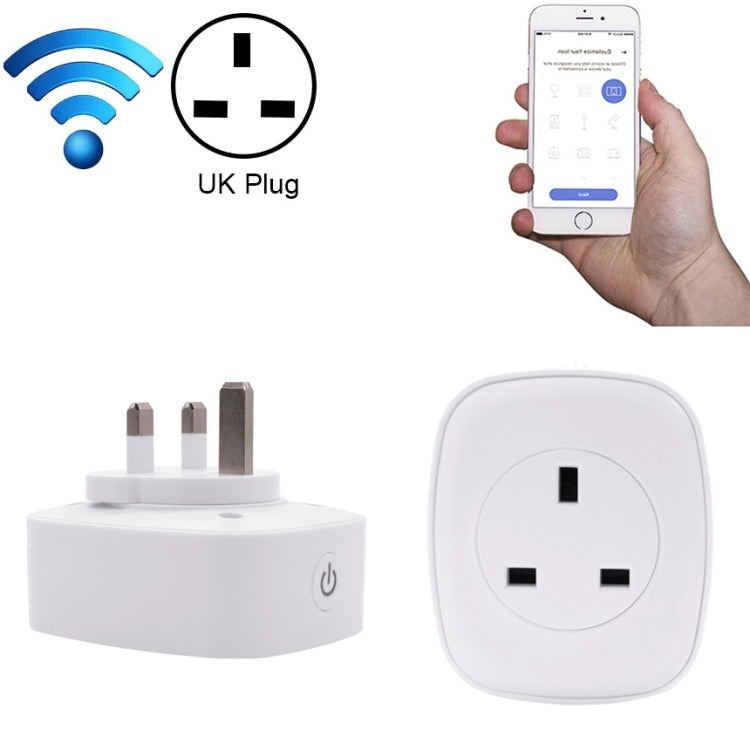 Sonoff 10A WiFi Remote Control Smart Power Socket Works with Amazon Alexa & Google Assistant, AC 85-265V (White) - Smart Socket by Sonoff | Online Shopping South Africa | PMC Jewellery