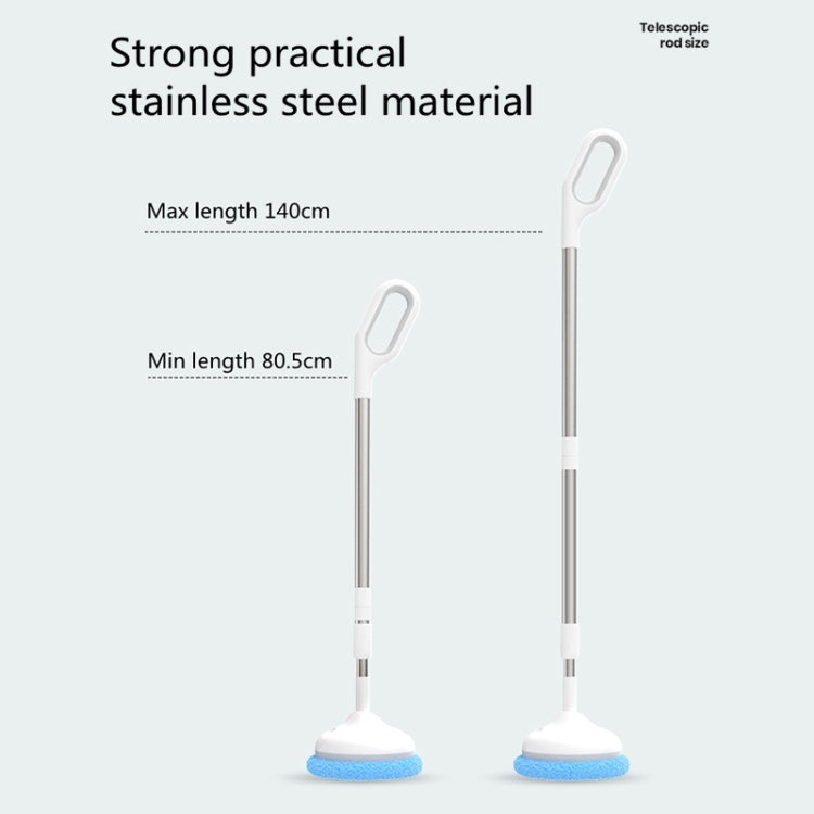 Wireless Electric Intelligent Telescopic Glass Wipe Window Cleaner (White) - free shipping - PMC TechLife - Order now!