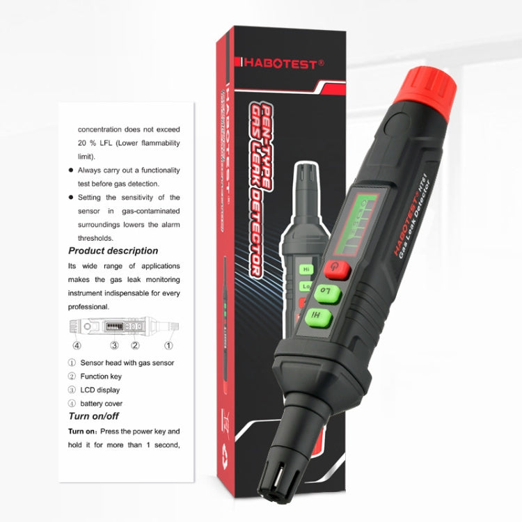 HABOTEST HT61 Combustible Gas Detector - free shipping - PMC TechLife - Order now!