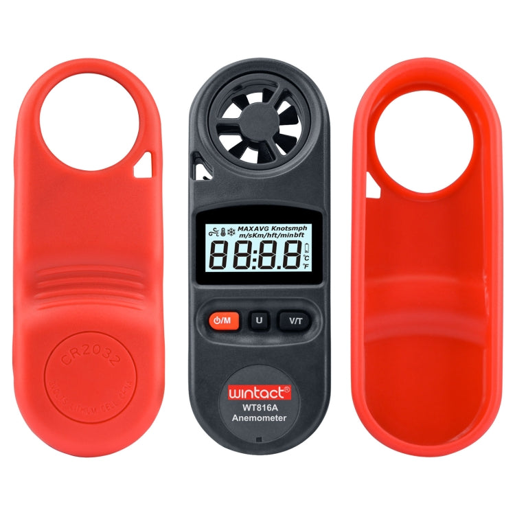 Wintact WT816A Digital Electronic Thermometer Anemometer - Tachometers & Anemometer by Wintact | Online Shopping South Africa | PMC TechLife | Buy Now Pay Later Mobicred