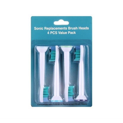 4 PCS Replacement Brush Heads for Philips Sonicare P-HX-6014 Electric Toothbrush - Replacement Brush Heads by PMC Jewellery | Online Shopping South Africa | PMC Jewellery