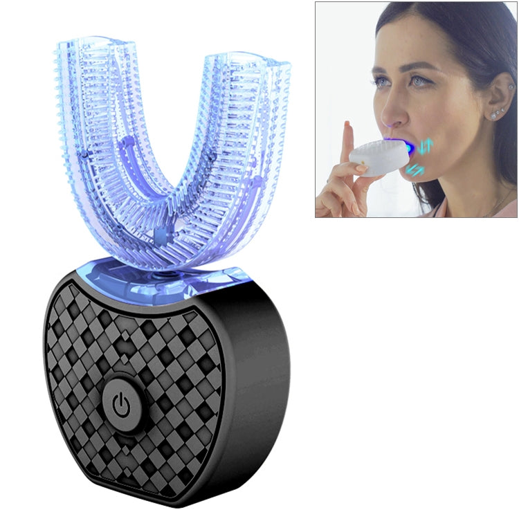 Vwhite 3 Cleaning Modes Silicone Electric Automatic Beauty Tooth Instrument(Black) - Teeth Whitening by PMC TechLife | Online Shopping South Africa | PMC TechLife | Buy Now Pay Later Mobicred