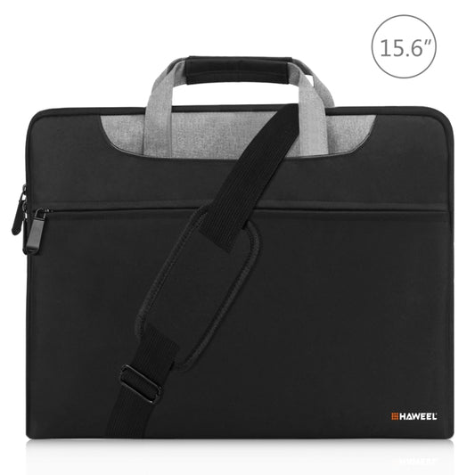 HAWEEL 15.6inch Laptop Handbag, For Macbook, Samsung, Lenovo, Sony, DELL Alienware, CHUWI, ASUS, HP, 15.6 inch and Below Laptops(Black) - 13.3 inch by HAWEEL | Online Shopping South Africa | PMC Jewellery