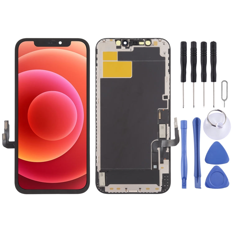 RJ IN-Cell LCD Screen for iPhone 12 with Digitizer Full Assembly - free shipping - PMC TechLife - Order now!