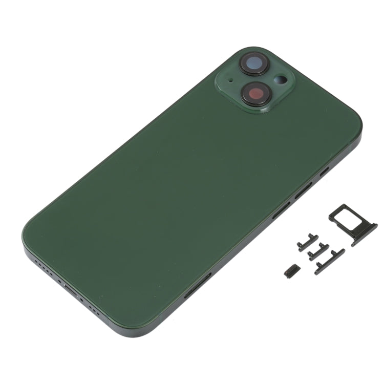 Back Housing Cover with SIM Card Tray & Side  Keys & Camera Lens for iPhone 13(Green) - Back Cover by PMC TechLife | Online Shopping South Africa | PMC TechLife | Buy Now Pay Later Mobicred