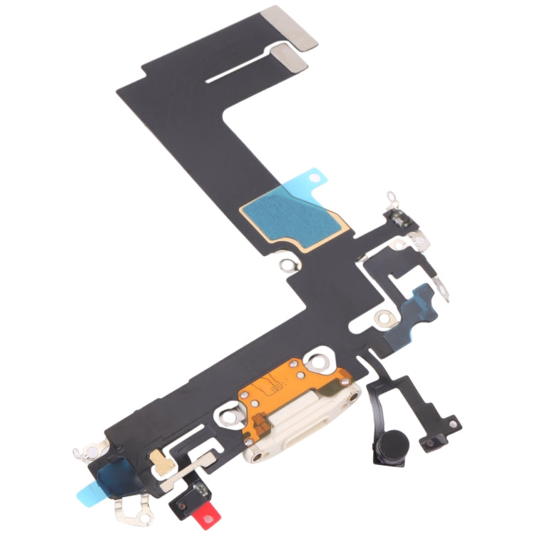 For iPhone 13 mini Charging Port Flex Cable (White) - Flex Cable by PMC TechLife | Online Shopping South Africa | PMC TechLife