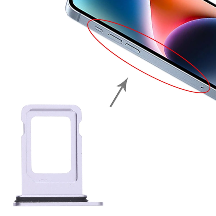SIM+SIM Card Tray for iPhone 14 (Purple) - Others by PMC TechLife | Online Shopping South Africa | PMC TechLife | Buy Now Pay Later Mobicred