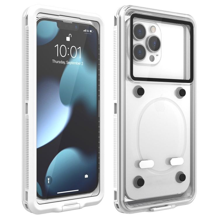 10m Depth Diving Waterproof Protective Phone Case for 5.9-6.9 inch Phone(White) - free shipping - PMC TechLife - Order now!