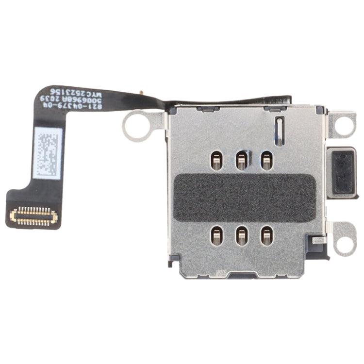 For iPhone 15 Plus Double SIM Card Holder Socket with Flex Cable -  by PMC Jewellery | Online Shopping South Africa | PMC Jewellery