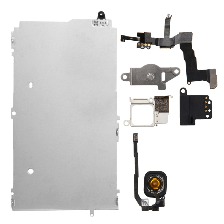6 in 1 for iPhone 5s LCD Repair Accessories Part Set(Black) - iPhone 5 Parts by PMC TechLife | Online Shopping South Africa | PMC TechLife
