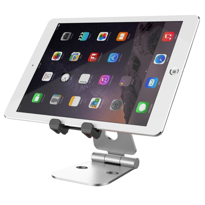 Universal Aluminum Alloy Foldable Adjustable Holder Stand, for iPad, Samsung, Lenovo, Sony, and other Tablet(Silver) - Desktop Holder by PMC Jewellery | Online Shopping South Africa | PMC Jewellery