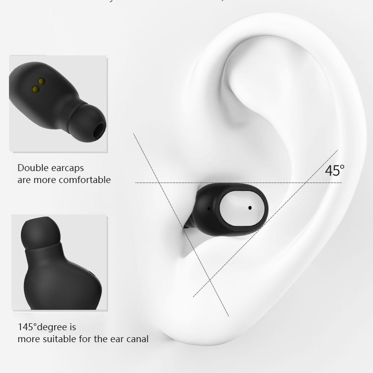 Q2 TWS Bluetooth 5.0 Binaural Stereo Wireless Sports Bluetooth Earphone(White) - TWS Earphone by PMC Jewellery | Online Shopping South Africa | PMC Jewellery