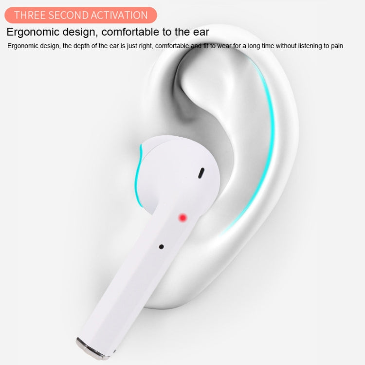 InPods 2 TWS V5.0 Wireless Bluetooth HiFi Headset with Charging Case, Support Auto Pairing & Touch Control (White) - TWS Earphone by PMC Jewellery | Online Shopping South Africa | PMC Jewellery
