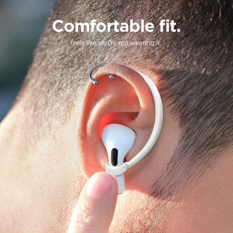 For AirPods 1 / 2 / Pro Anti-lost Silicone Earphone Ear-hook(White) - Anti-lost & Holder by PMC TechLife | Online Shopping South Africa | PMC TechLife