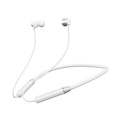 REMAX RB-S29 Linton Series Memory Neckband V5.0 Bluetooth Wireless Earphone (White) - Neck-mounted Earphone by REMAX | Online Shopping South Africa | PMC Jewellery