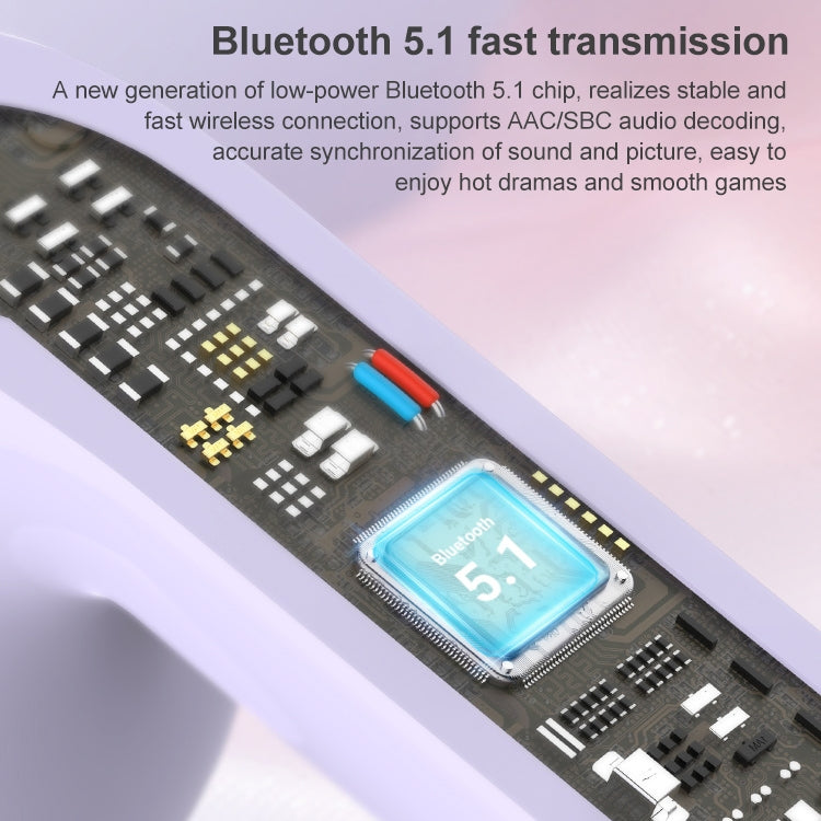 Mijiaer TN22 Bluetooth 5.1 True Wireless Stereo Bluetooth Earphone(Blue) - TWS Earphone by PMC Jewellery | Online Shopping South Africa | PMC Jewellery