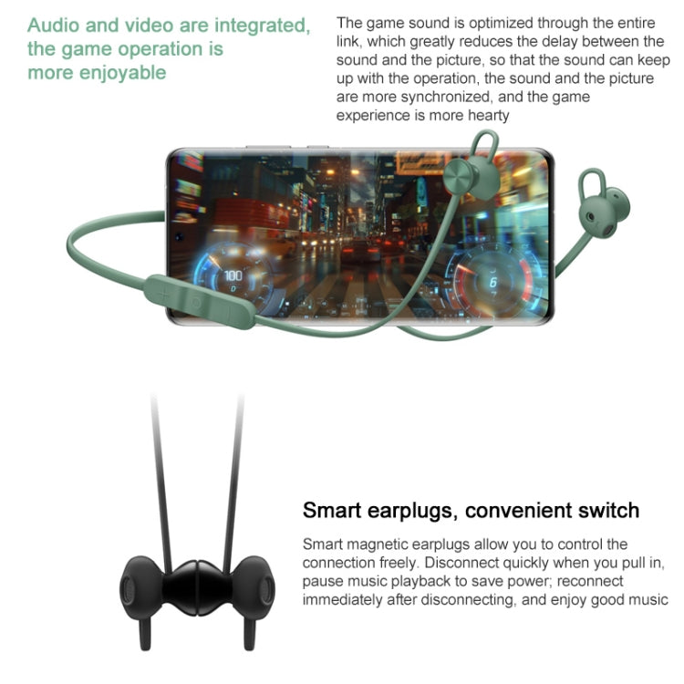 Original Huawei FreeLace Wireless Earphone Vibrant Edition (Obsidian Black) - Neck-mounted Earphone by Huawei | Online Shopping South Africa | PMC Jewellery