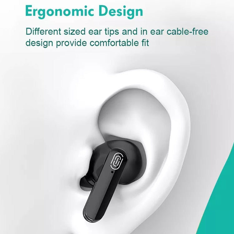ETE-13 Mini Binaural Stereo Bluetooth 5.0 Sports Earphones (White) - TWS Earphone by PMC Jewellery | Online Shopping South Africa | PMC Jewellery