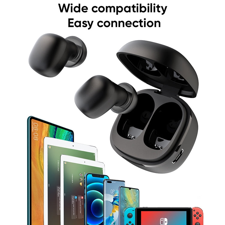 JOYROOM MG-C05 TWS HIFI Mini Bluetooth Wireless Earphones(Black) - TWS Earphone by JOYROOM | Online Shopping South Africa | PMC Jewellery
