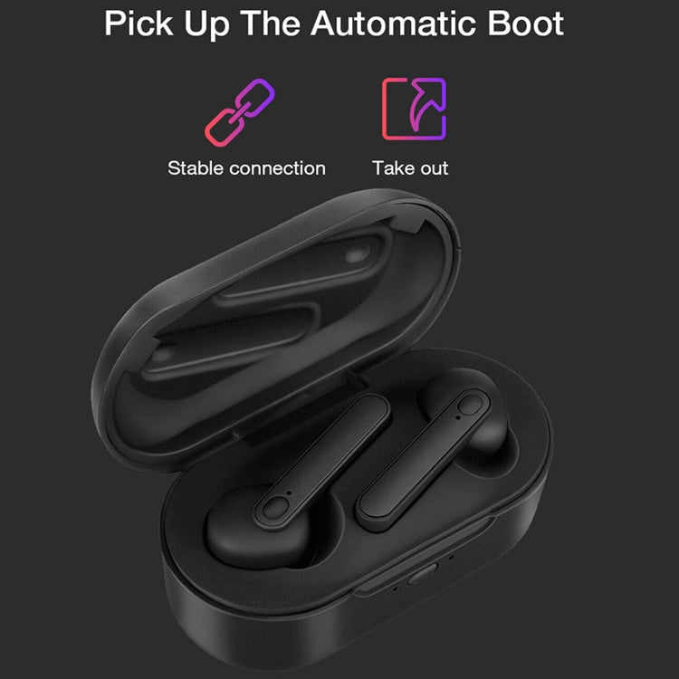 DT-5 IPX Waterproof Bluetooth 5.0 Wireless Bluetooth Earphone with Magnetic Charging Box, Support Call & Power Bank Function(White) - Bluetooth Earphone by PMC TechLife | Online Shopping South Africa | PMC TechLife
