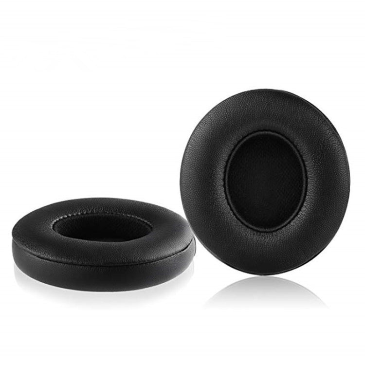 1 Pair Soft Sponge Earmuff Headphone Jacket for Beats Solo 2.0, Wired Version(Black) - Earmuff & Pad by PMC TechLife | Online Shopping South Africa | PMC TechLife