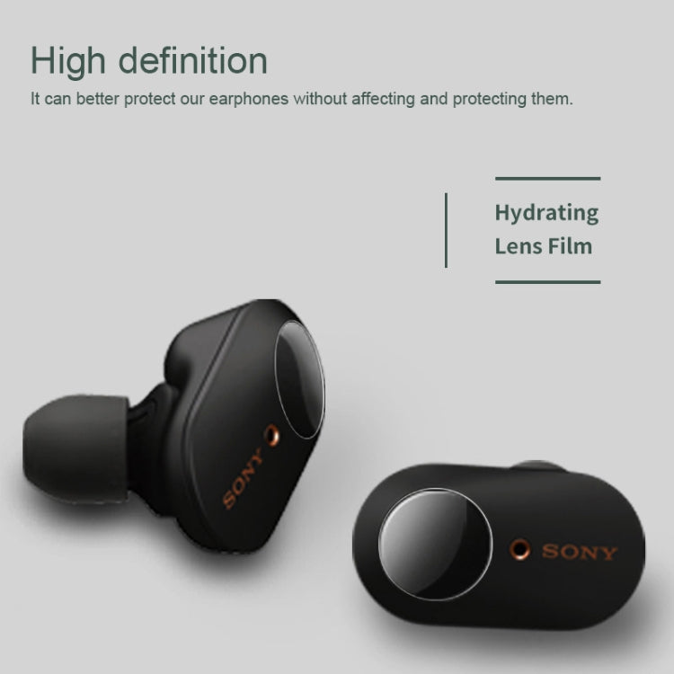 For Sony WF-1000XM3 Bluetooth Earphone Transparent Protective Sticker - Protective Sticker by PMC TechLife | Online Shopping South Africa | PMC TechLife | Buy Now Pay Later Mobicred