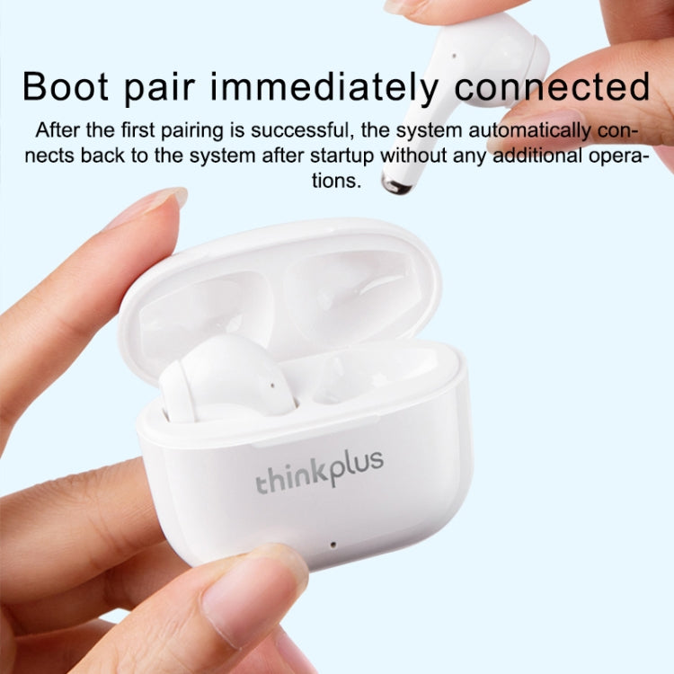 Lenovo LP40 Pro TWS Wireless Bluetooth 5.1 Noise Reduction Earphone (White) - free shipping - PMC TechLife - Order now!