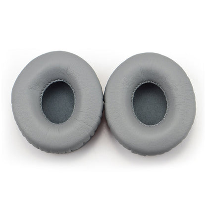 2 PCS For Beats Solo HD / Solo 1.0 Headphone Protective Leather Cover Sponge Earmuffs (Grey) - Earmuff & Pad by PMC Jewellery | Online Shopping South Africa | PMC Jewellery