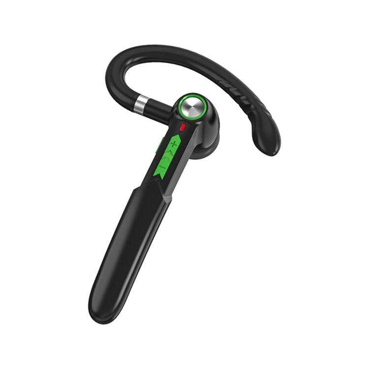 ME-100 TWS Business Rotating Universal True Stereo 5.0 Version Hanging Ear In-Ear Bluetooth Headset(Black+green) - Bluetooth Earphone by PMC Jewellery | Online Shopping South Africa | PMC Jewellery
