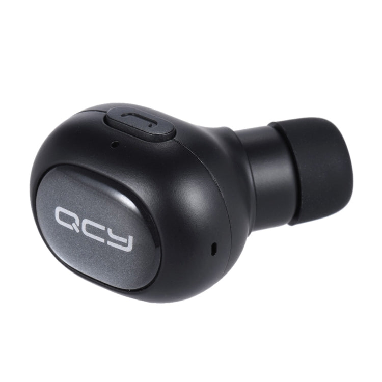 QCY Q26 Mini In-ear Universal Wireless Bluetooth 4.1 Earphone with English Voice,Effective Bluetooth Distance: 10M(Black) - Bluetooth Earphone by QCY | Online Shopping South Africa | PMC Jewellery