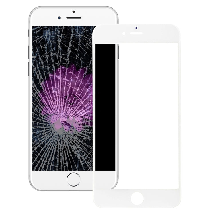 Front Screen Outer Glass Lens with Front LCD Screen Bezel Frame & OCA Optically Clear Adhesive for iPhone 6s Plus(White) - free shipping - PMC TechLife - Order now!