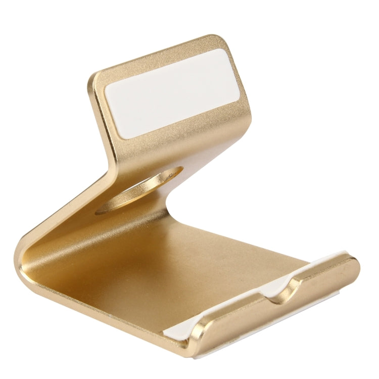 Exquisite Aluminium Alloy Desktop Holder Stand DOCK Cradle For iPhone, Galaxy, Huawei, Xiaomi, LG, HTC and 7 inch Tablet(Gold) - Desktop Holder by PMC Jewellery | Online Shopping South Africa | PMC Jewellery