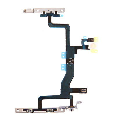 Power Button & Volume Button & Flashlight Flex Cable with Brackets for iPhone 6s - iPhone 6S/6S Plus Parts by PMC Jewellery | Online Shopping South Africa | PMC Jewellery