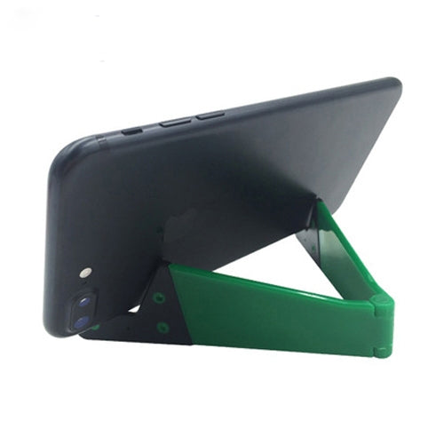 V Shape Universal Mobile Phone Tablet Bracket Holder (Green) - Desktop Holder by PMC TechLife | Online Shopping South Africa | PMC TechLife