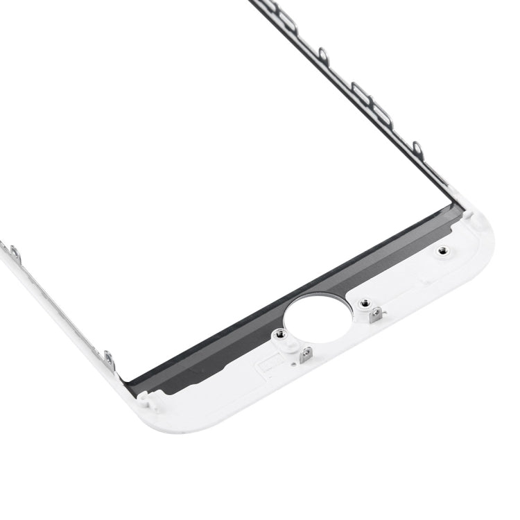 Front Screen Outer Glass Lens with Front LCD Screen Bezel Frame for iPhone 7 (White) - free shipping - PMC TechLife - Order now!