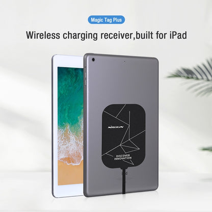 NILLKIN NKR01 For iPad mini 7.9 inch Short Magic Tag Plus QI Standard Wireless Charging Receiver with 8 Pin Port - Wireless Charger Receiver by NILLKIN | Online Shopping South Africa | PMC Jewellery