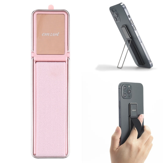 cmzwt CPS-030 Adjustable Folding Magnetic Mobile Phone Holder Bracket with Grip (Rose Gold) - Hand-Sticking Bracket by PMC Jewellery | Online Shopping South Africa | PMC Jewellery