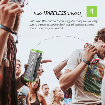 EBS-508 Portable Waterproof Outdoor Subwoofer Wireless Bluetooth Speaker (Green) - Waterproof Speaker by PMC Jewellery | Online Shopping South Africa | PMC Jewellery